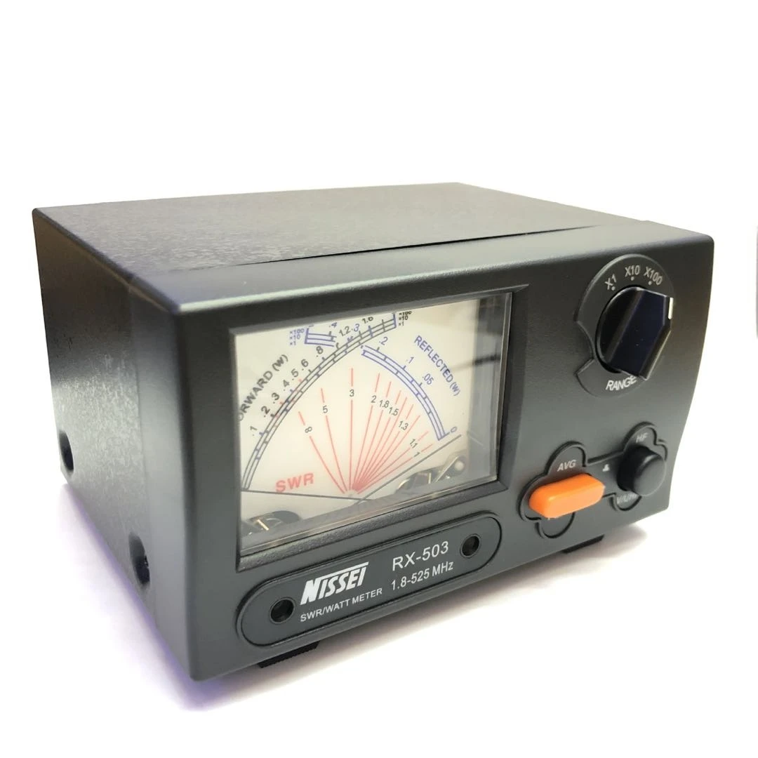 Оригинальный тайваньский NISSEI RX-503 SWR / Watt Meter 1 8-525MHz 2/20/200W измеритель мощности для