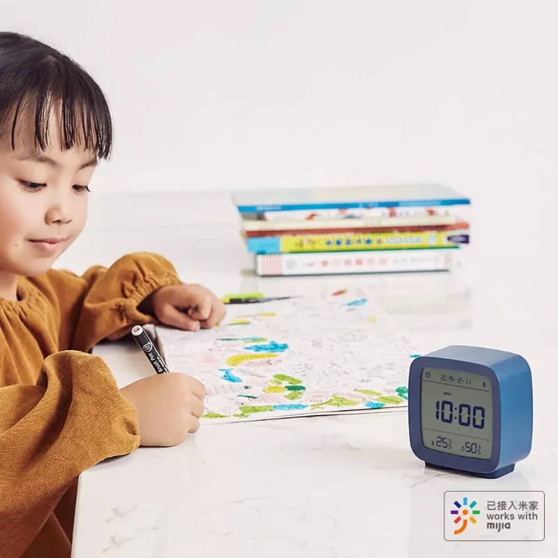 Датчик температуры и влажности Youpin Qingping Mijia Bluetooth светильник с ЖК дисплеем
