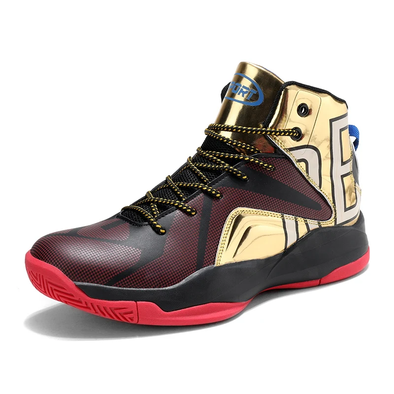 Высокие баскетбольные кроссовки для мужчин и женщин амортизирующие дышащие