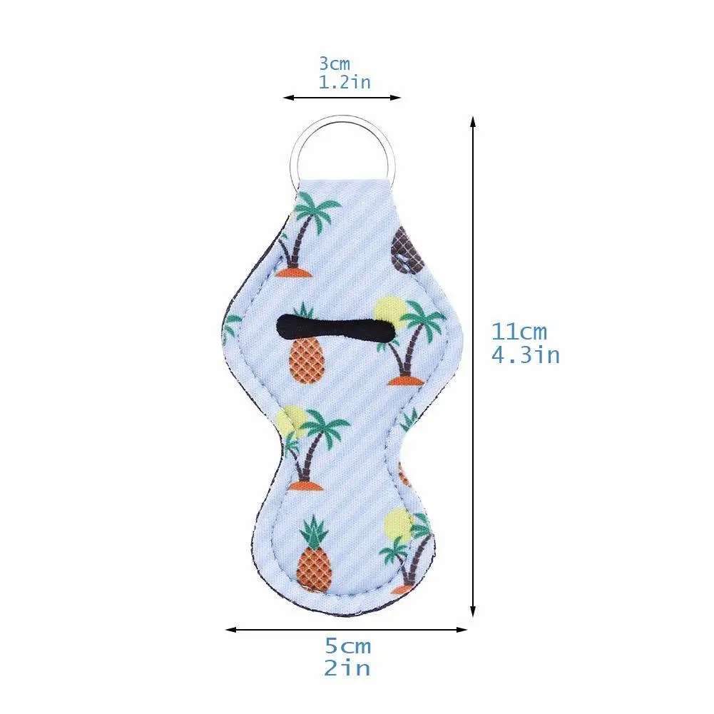 Держатель Chapstick брелок неопреновый бальзам для губ держатель ключей легкий