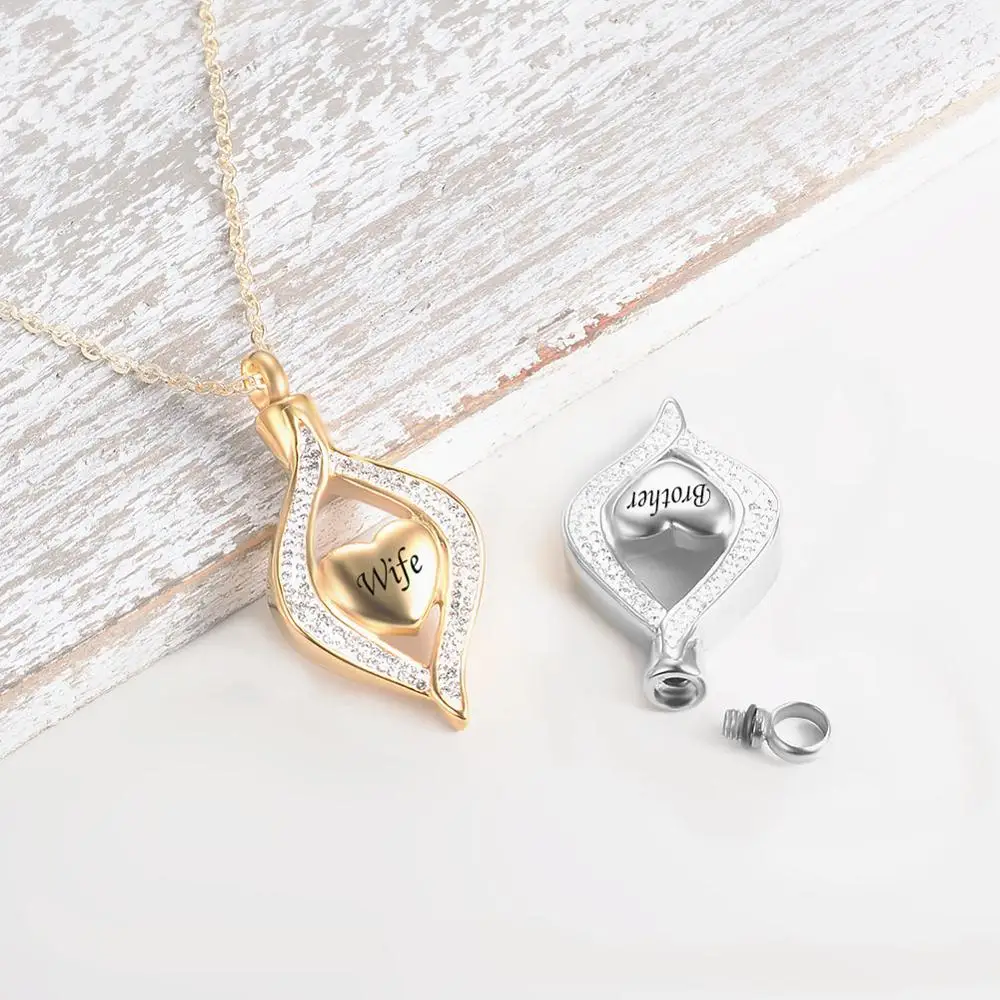 Кремация ювелирные изделия для пепла глаз моего сердца мамы папы дедушки и