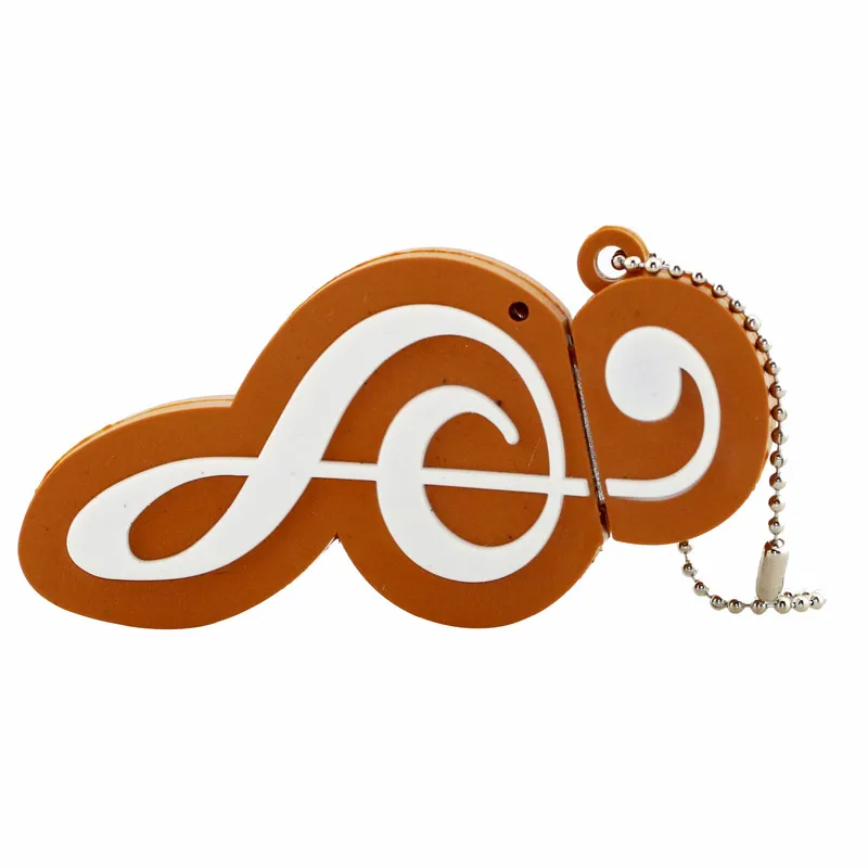 style 4 Мультяшный Usb флеш-накопитель Милая записка De Musique Usb флеш-накопитель музыкальные ноты 4 ГБ/8 ГБ/16 ГБ/32 ГБ/64 Гб флэш-диск - Цвет: style 4