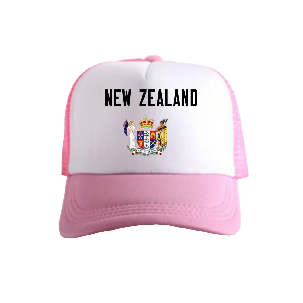 Новая Зеландия Мужская молодежная самодельная бейсболка с бесплатным фото