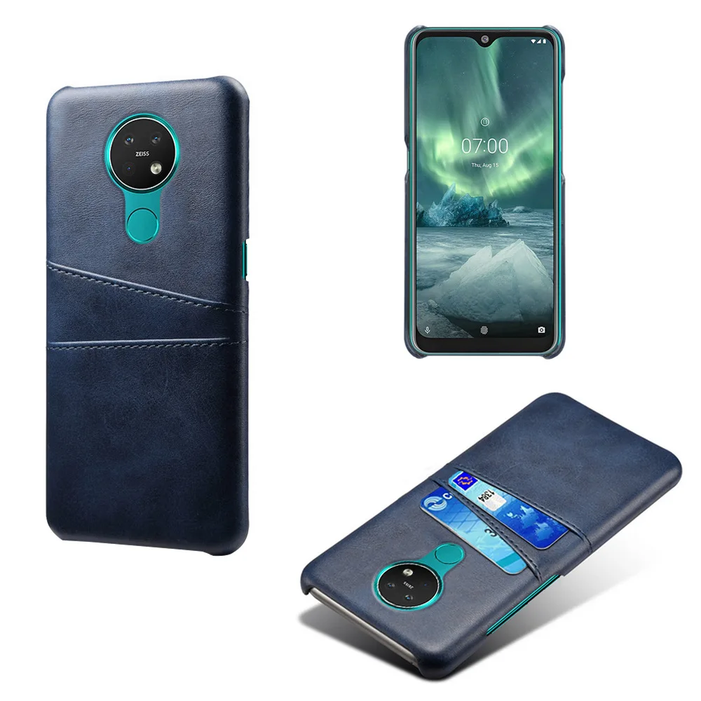 

The calf pattern is suitable for Nokia Nokia 7.2/6.2 mobile phone case leather case wallet type double card protective cover