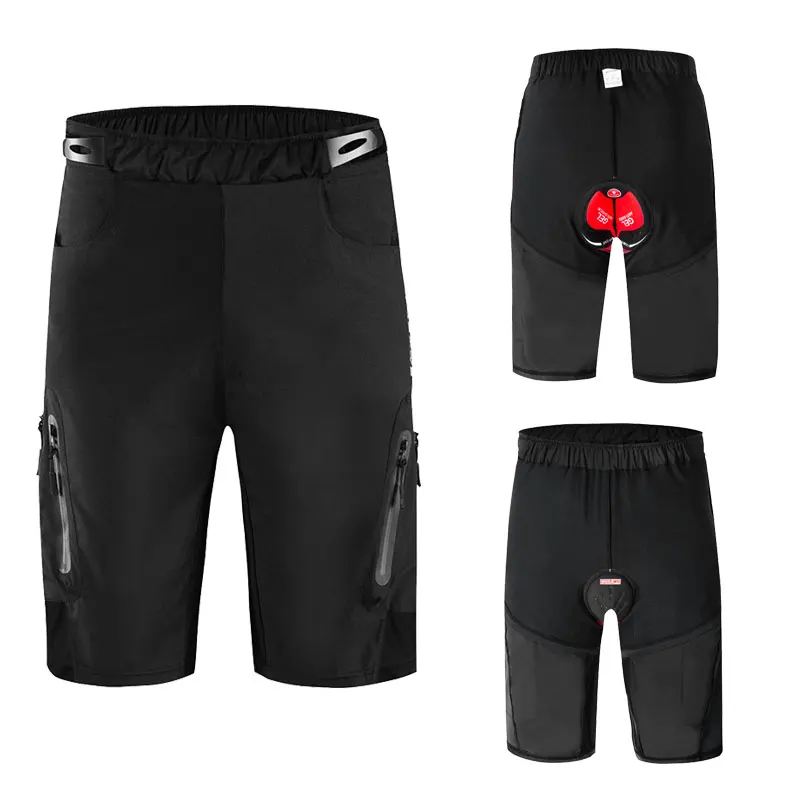 WOSAWE Новые MTB велосипедные шорты Pro мужские горные дышащие свободные уличные DIY