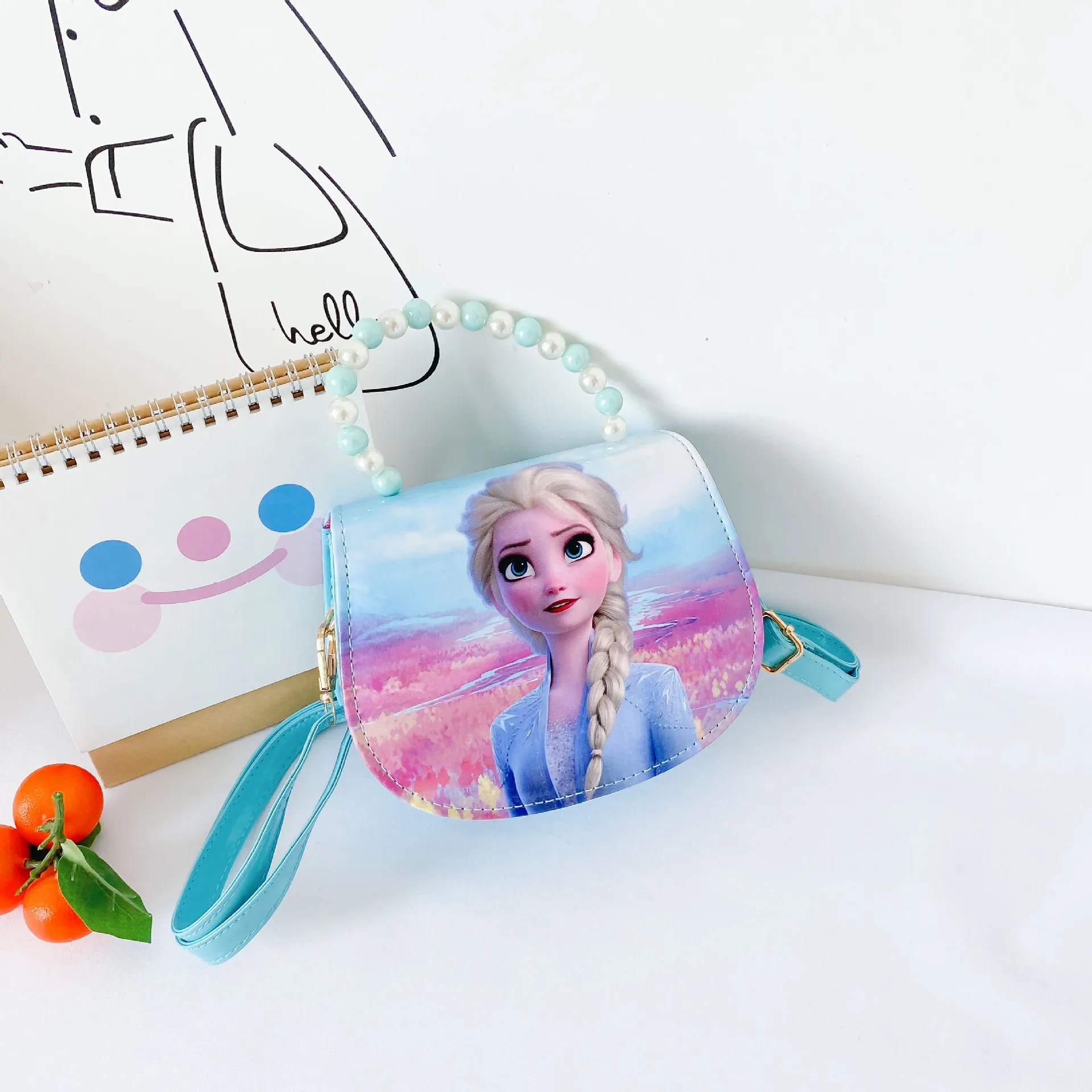 Disney 2020 жемчуг новинка сумки для принцессы девочек Курьерские Сумки с персонажем