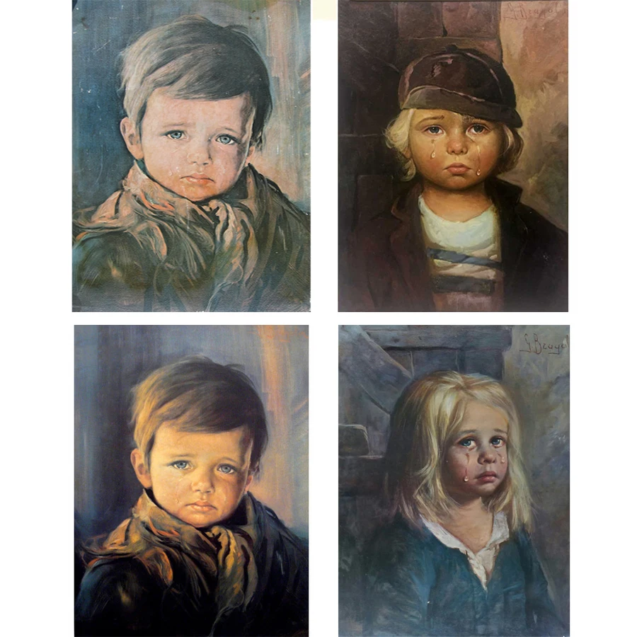 5D алмазная живопись со слезами для мальчиков полноразмерная/круглая Алмазная