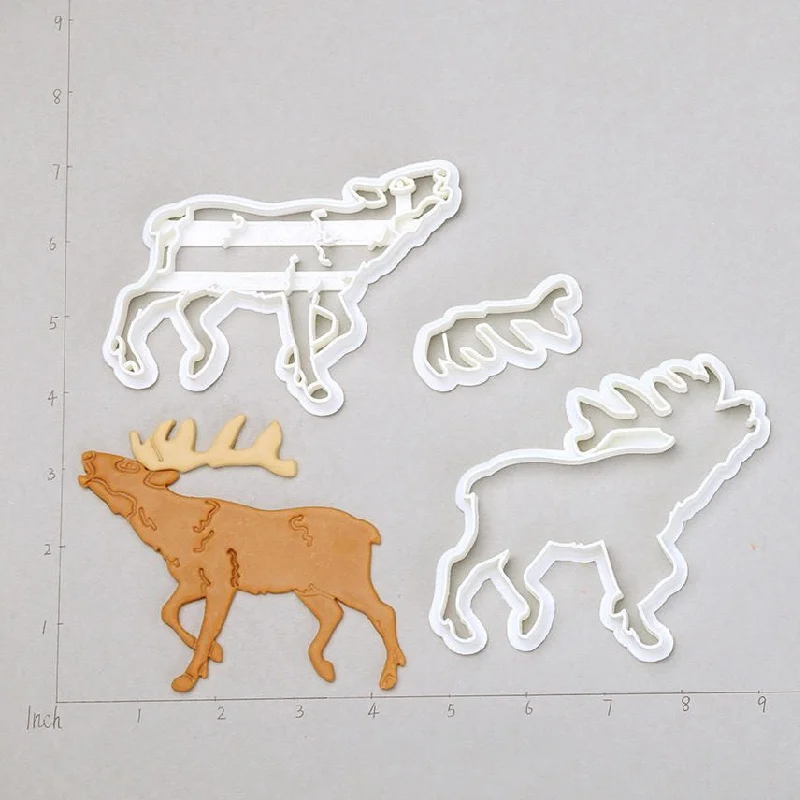 Пряничный домик человек олень Счастливого Рождества снеговик 3D Печатный помадка