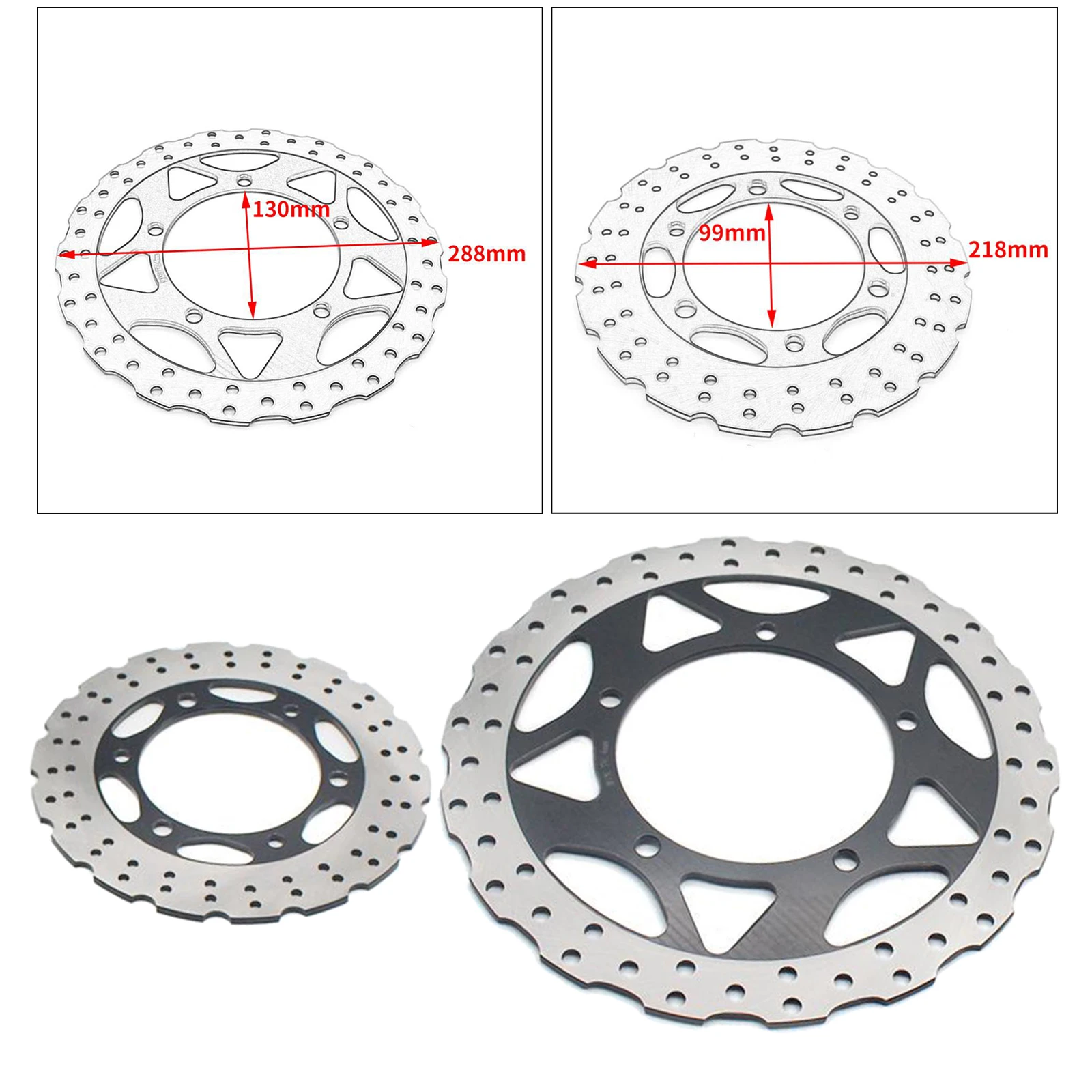 

Motorcycle Round / Front Wheel Brake Disc Rotor For Accessories