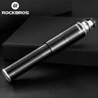 Насос велосипедный ROCKBROS компактный портативный из алюминиевого сплава, 110 фунтов на квадратный дюйм