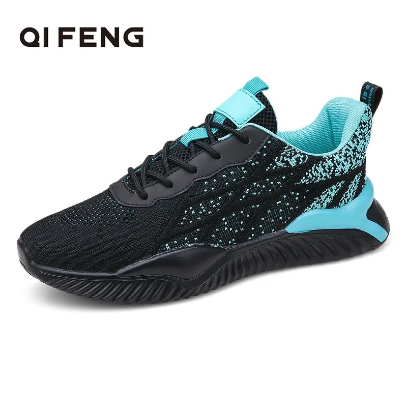 

2022 Autumn Summer Mens Shoes Fashion Casual Shoes Light Sneakers Flat Footwear Non-slip Black Sport Running Shoes Mens Shoes