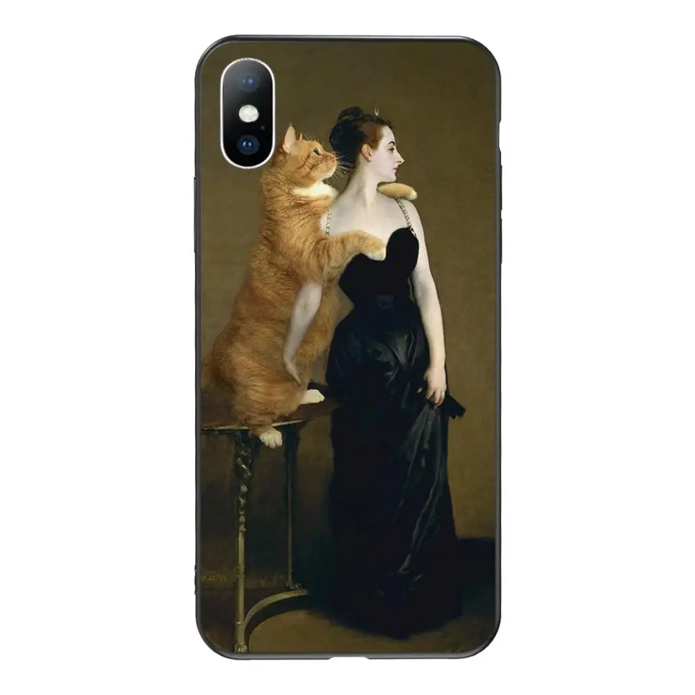Lovebay художественный абстрактный чехол для телефона iPhone X XR XS Max 11 Pro Max 8 7 6 6s Plus Мягкий ТПУ силиконовый чехол с животным принтом - Цвет: AC7775