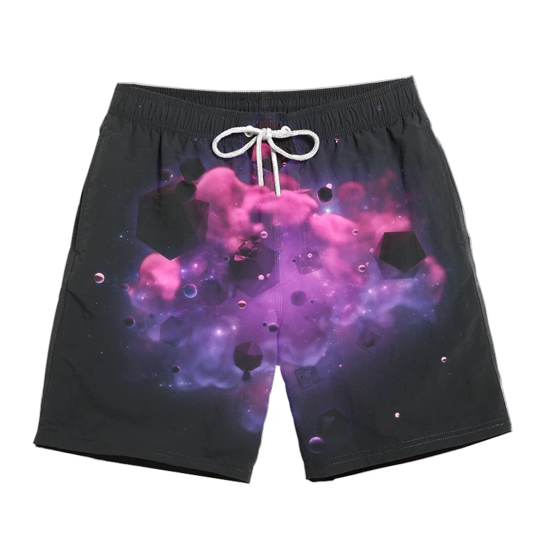 2019 мужские летние новые шорты Красочные повседневные короткие брюки красивый