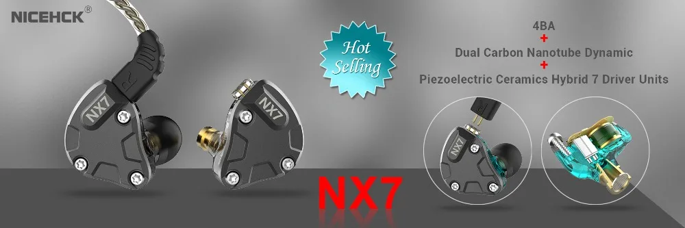 CCA C10 4BA+ 1DD гибридные наушники-вкладыши HIFI DJ Monito спортивные наушники для бега 5 приводных устройств гарнитура съемный 2-контактный кабель