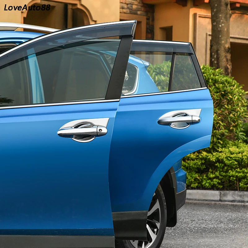 Автомобильная АБС Хромированная ручка Защитная крышка дверная внешняя чаша