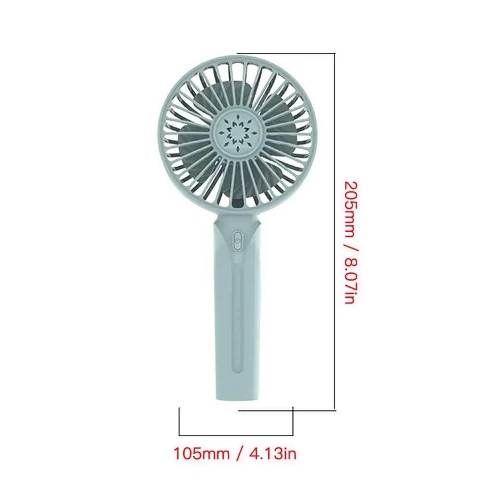 

2 in 1 multifunctional Mini Fan Portable USB Rechargeable Fan Handheld Fan 3 Speed Air Cooling Fan For Outdoor Home office