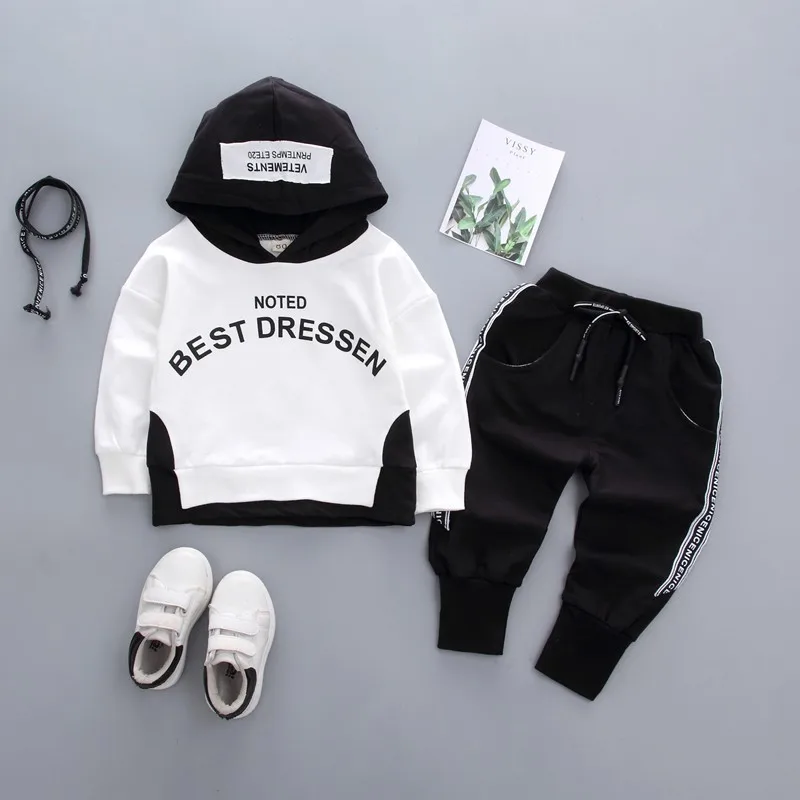 XH zimu White Новая детская одежда на весну-осень с персонажами из мультфильмов для мальчиков Повседневное хлопковая футболка с коротким рукавом, одежда, штаны 2 шт./компл. Одежда для маленьких детей комплект одежды для детей, спортивный костюм - Цвет: XH zimu White