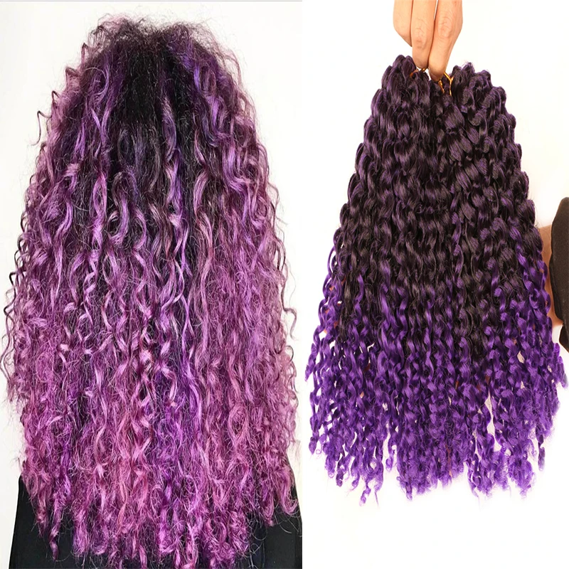 

Marlybob кудрявые вязаные удлинители волос 8 дюймов красочные волнистые вязаные косы волосы Омбре синтетические плетеные кудрявые волосы для ч...