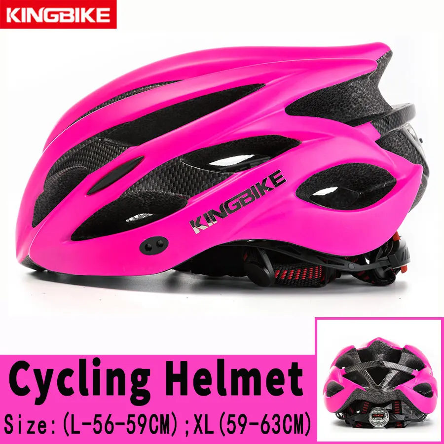 629-T3 KINGBIKE велосипедный шлем, шлем для шоссейного велосипеда, ультра-светильник для горного велосипеда, MTB, CE, защитный Бонтрагер, ПВХ+ EPS велосипедные шлемы, велосипедный светильник, шлем - Цвет: 629-T3