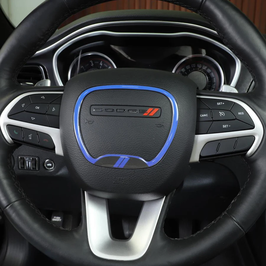 NHAUTP 1 шт. украшение автомобиля Стикеры рулевое колесо отделка по центру кольцо