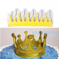 new sugarcraft crown silicone mold fondant mold cake decorating tools chocolate gumpaste mold lace mould wedding cake border