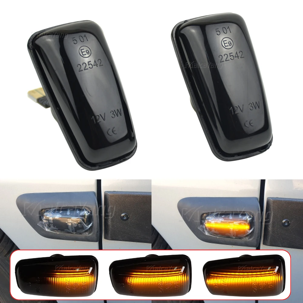 

For Citroen Berlingo Jumpy Saxo Xantia Xm ZX Peugeot 106 306 406 806 EXPERT PARTNER Dynamic LED Side Marker Light Signal Blinker