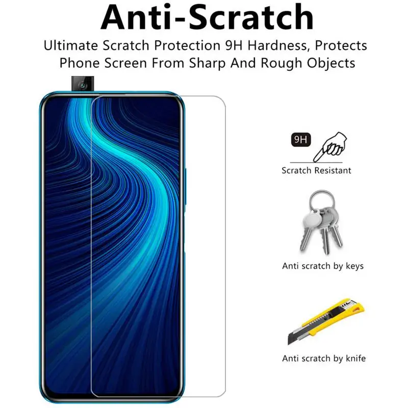 Защитное стекло на Honor X10 Lite протектор экрана закаленное для Huawei Honorx10 Honer Onor X 10 5G 6 63