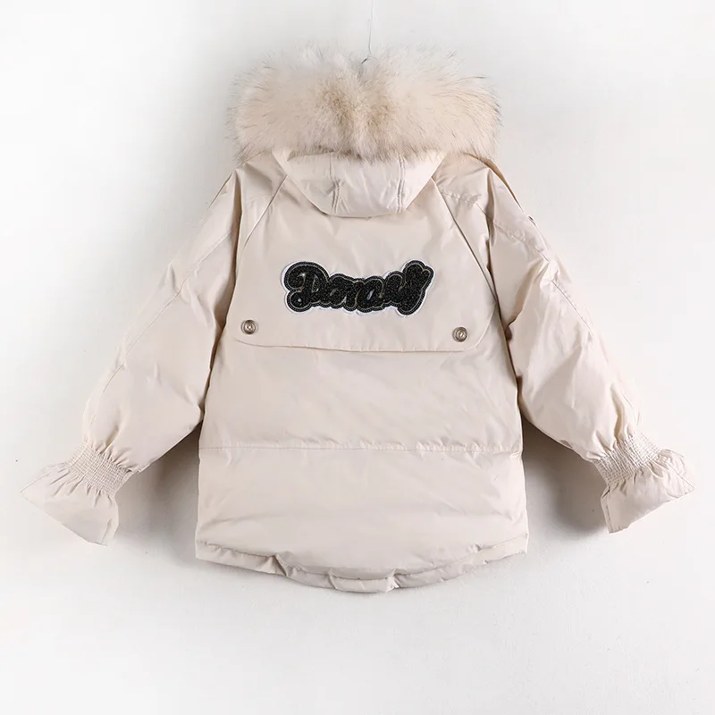 

2021 Xl-5Xl Plus Size Women Cotton Padded Jacket Parka Big Fur Collar Hooded Coat Short Embroidery Overcoat Zipper Winter New