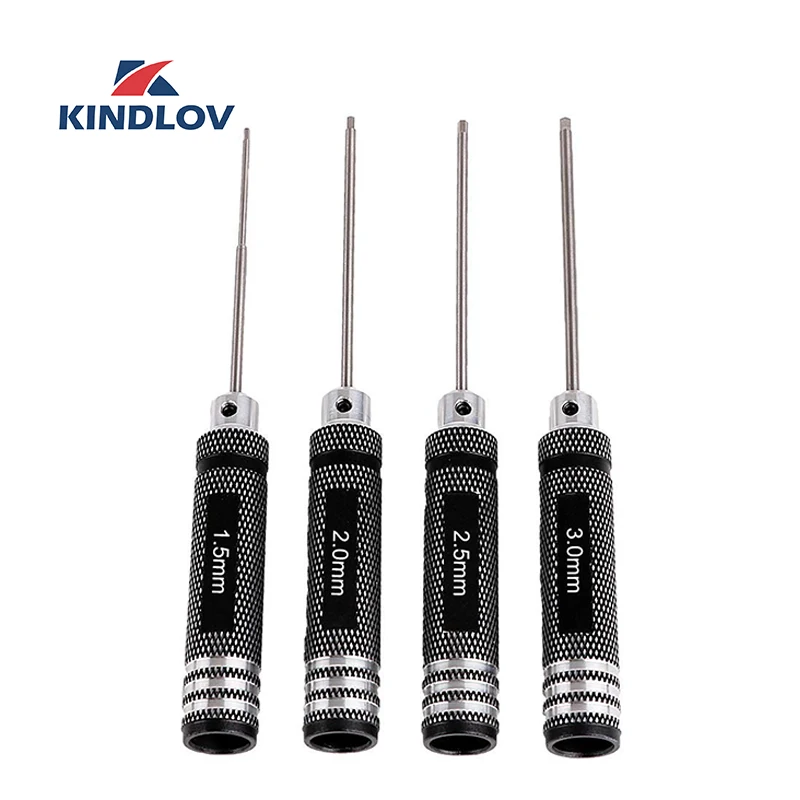 Набор отверток KINDLOV Precision 4 шт. Parafusadeira шестигранный набор наконечников Магнитная отвертка Изолированная ручка многофункциональные ручные инструменты