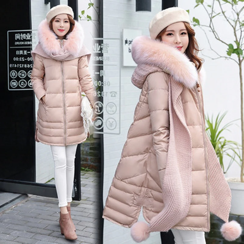 Женское Асимметричное пальто с длинным рукавом капюшоном и карманами|Женские