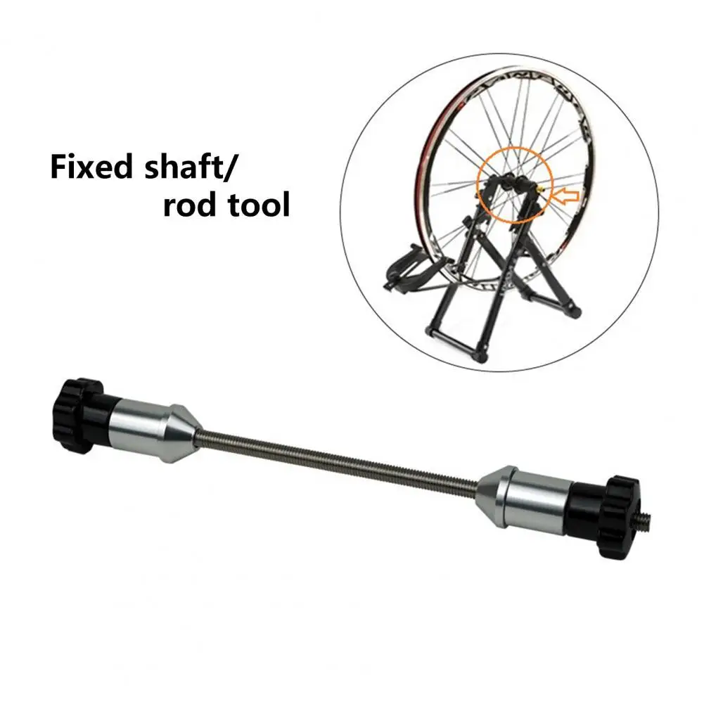 

1 Set Practical Helpful Reliable Hub Stand Axle Universal Truing Stand Adapter Quick Release for Repair Shop