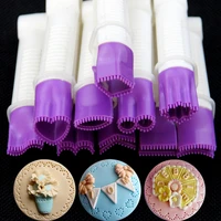 fondant cake tools 10 packs plastic lace clip with teeth
