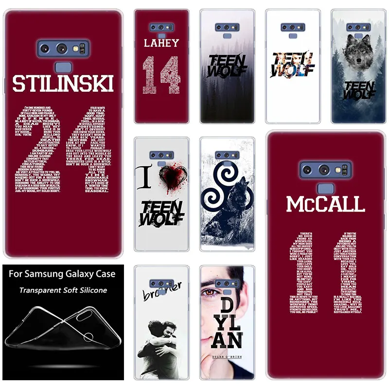Роскошный силиконовый чехол Teen Wolf Tv Show для Samsung Galaxy Note 10 Pro 9 8 M10 M20 M30 M40 S8 S9 S10 Plus 5G S6 S7