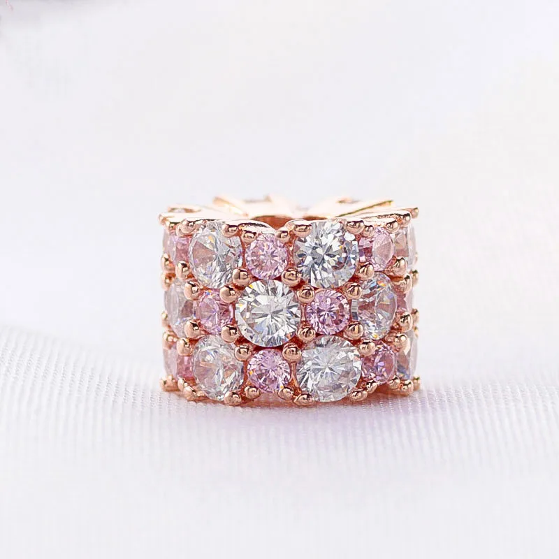 

100% 925 sterling silver DIY beads, Clear Charm2020 charm bracelet jewelry