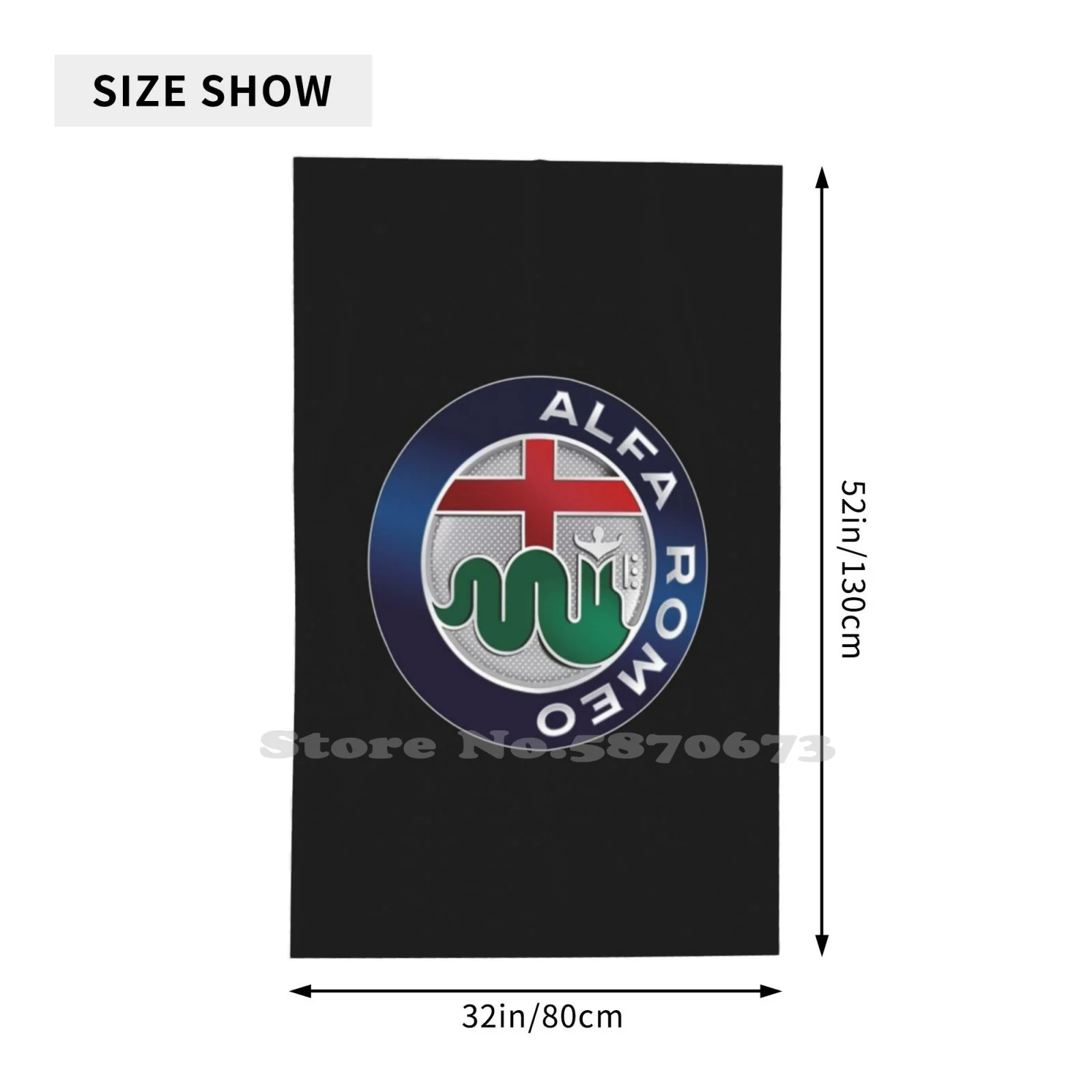 Мягкие полотенца для ванной Alfa Romeo с логотипом на заказ домашние и уличные