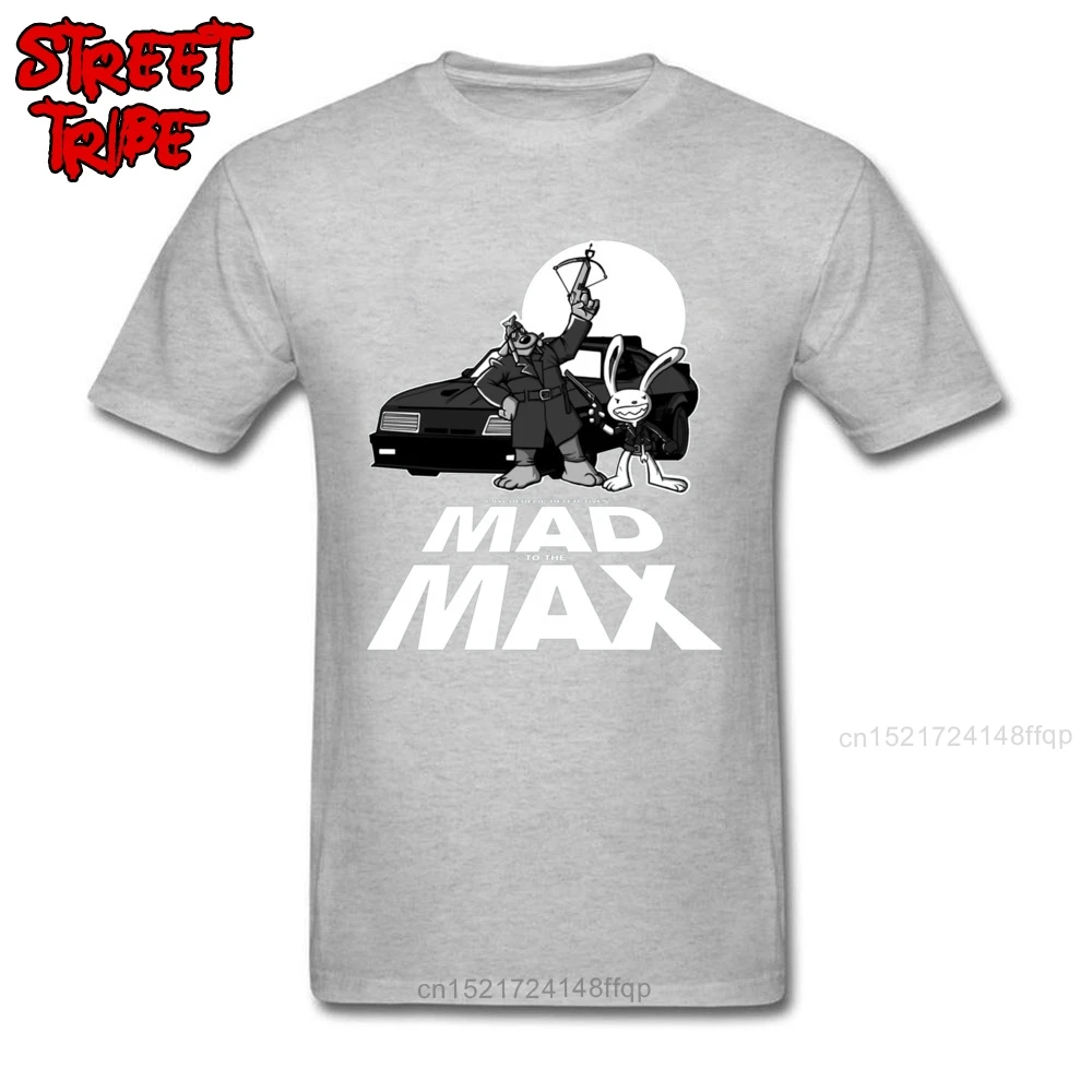 Футболка MAD to the MAX мужские футболки с принтом кролика новая модная синяя одежда