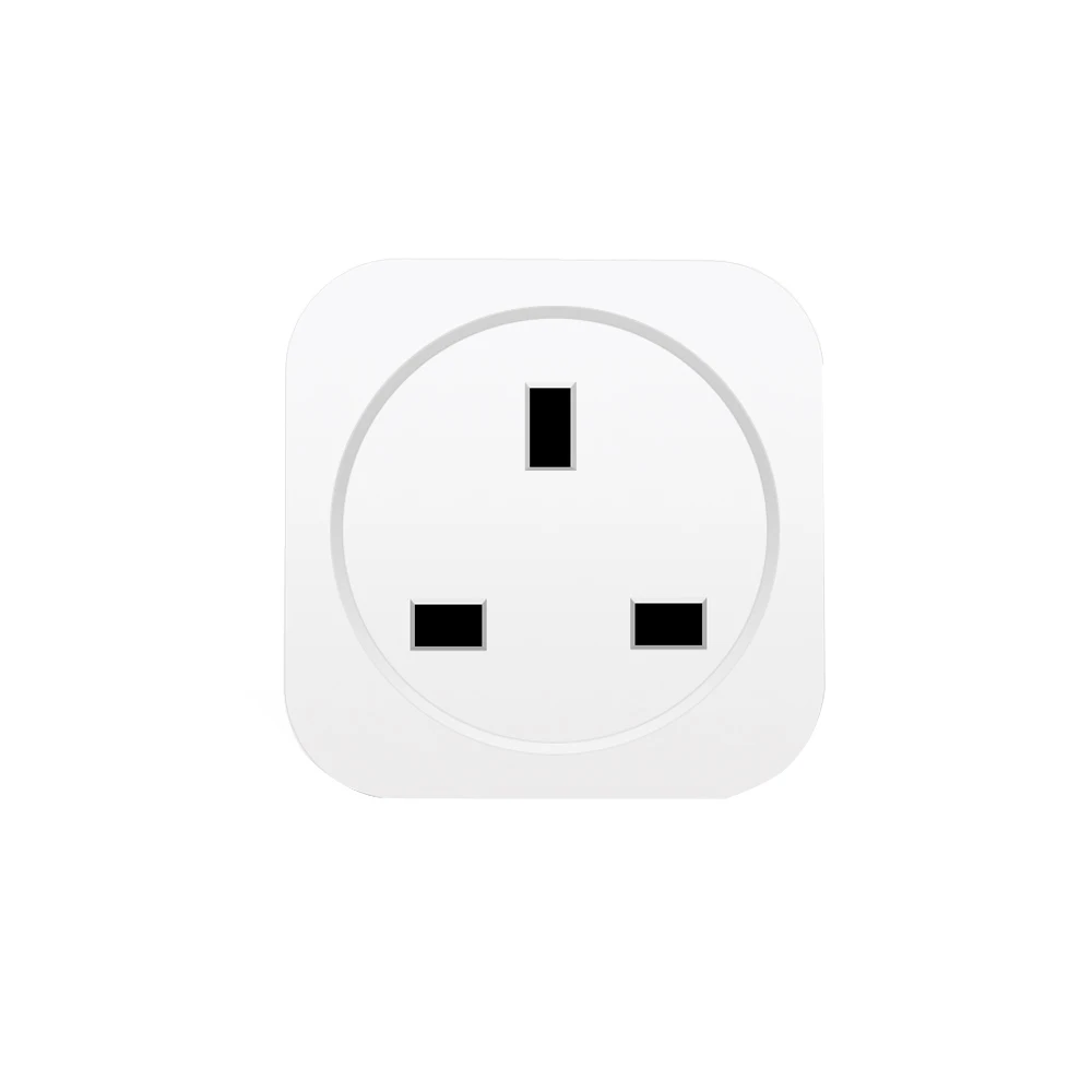 Умная вилка Великобритании Wi-Fi розетка управления 10A 16A Мощность мониторинг энергии таймер розетка Голосовое управление от Alexa Google Home IFTTT