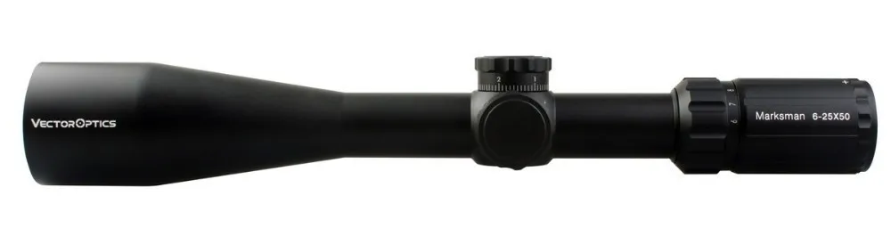 Векторная оптика Marksman 6-25x50 охотничий прицел MP сетка низкий профиль 1/10 MIL регулировка с KillFlash 30 мм MARK Mount SFP