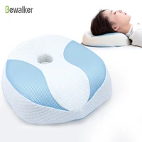 new memory cotton bedding neck protection space travel baby pillow slow rebound oval health cervical neck orthopedic pillow