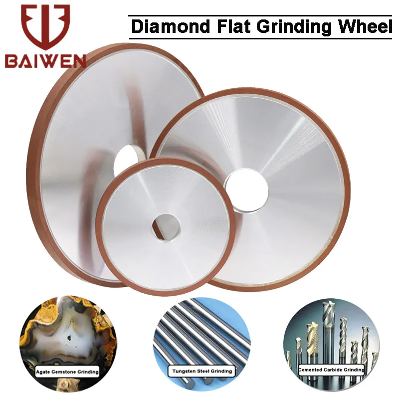 

125mm Diamond Abrasive Grinding Wheel Circular Grinding Disc For Alloy Steel Ceramic Glass Jade Grinding 150-400#