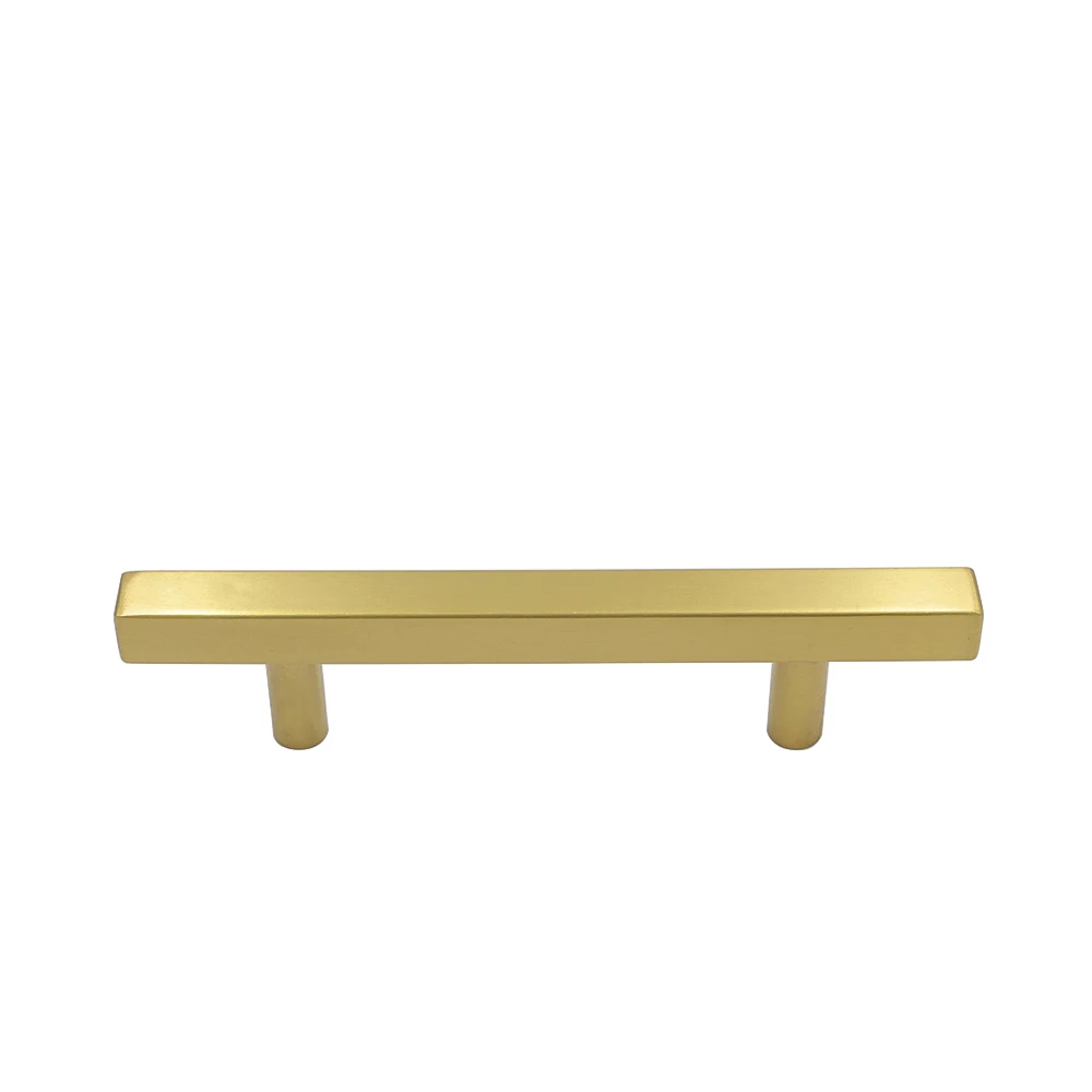 Фото Goldenwarm матовый латунный ящик тянет золотые кухонные аппаратные средства Шкаф Goldenwarm матовый латунный ящик тянет золотые кухонные аппаратные средства Шкаф