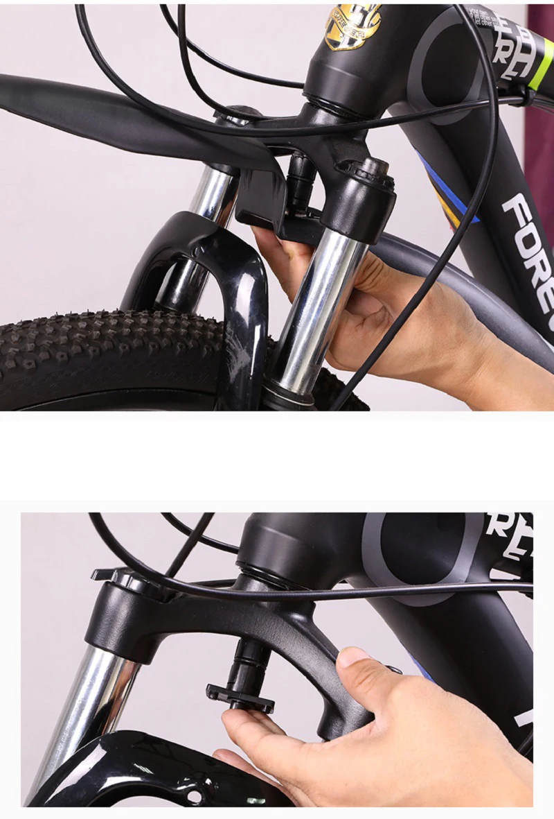 Велосипедный брызговик MTB 24 26 27,5 29 дюймов грязевые крылья велосипедные Крылья быстросъемные 2 шт. переднее+ заднее Велосипедное крыло велосипедные аксессуары