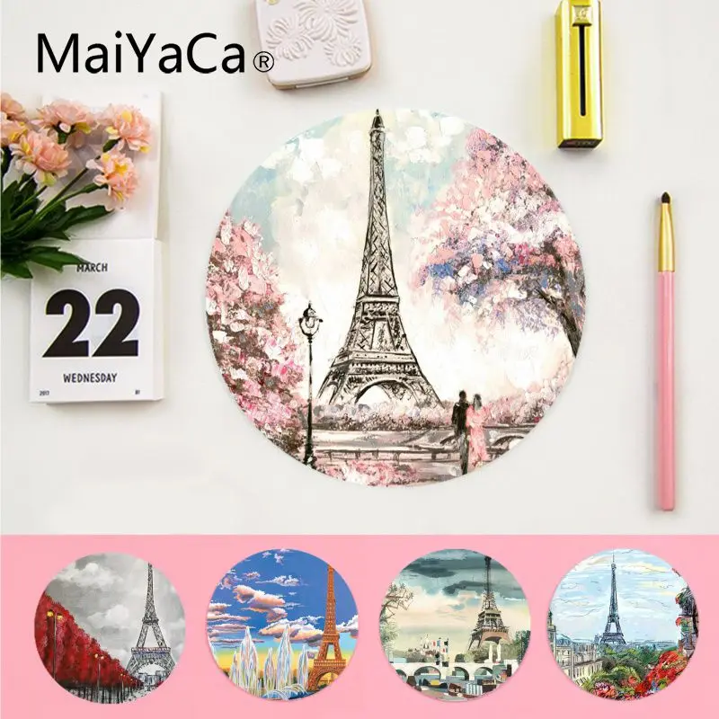 

Maiyaca Hot Sales Beautiful France Paris Eiffel Tower Durable Rubber Mouse Mat Pad gaming Mousepad Rug For PC Laptop Notebook