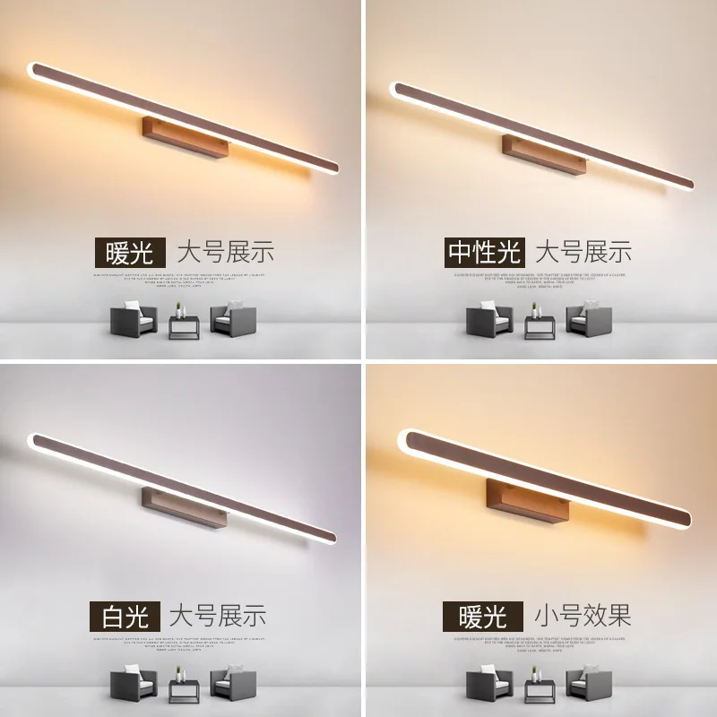 

modern crystal wall lamp glass wall sconces light gooseneck led mirror light corridor dining room bedroom home deco wall lamp