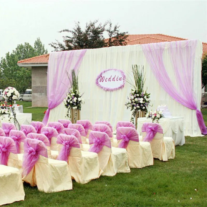 Прозрачная органза свадебное украшение праздничное платье женское сделай сам