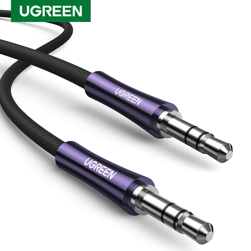 UGREEN 3.5mm Male to Male Auxiliary Aux Stereo Professional HiFi Cable Silver-Plating Copper Core Braided Audio Speaker 3.5 Jack
UGREEN 3.5mm Male to Male Auxiliary Aux Stereo Professional HiFi Cable Silver-Plating Copper Core Braided Audio Speaker 3.5 Jack