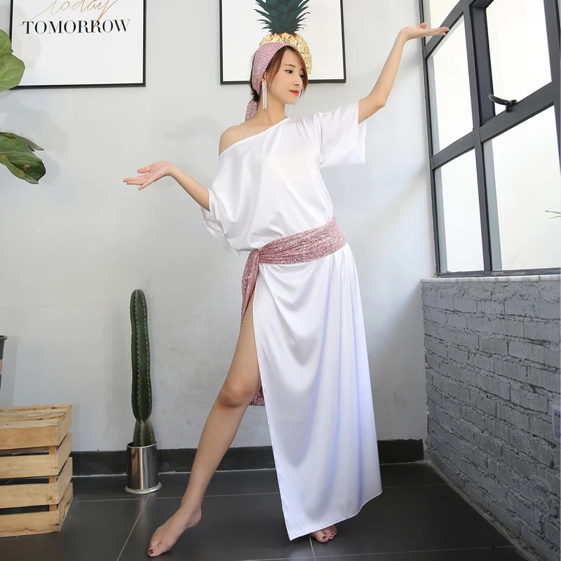 Женский костюм для танца живота платье комплект из 4 предметов выступлений |