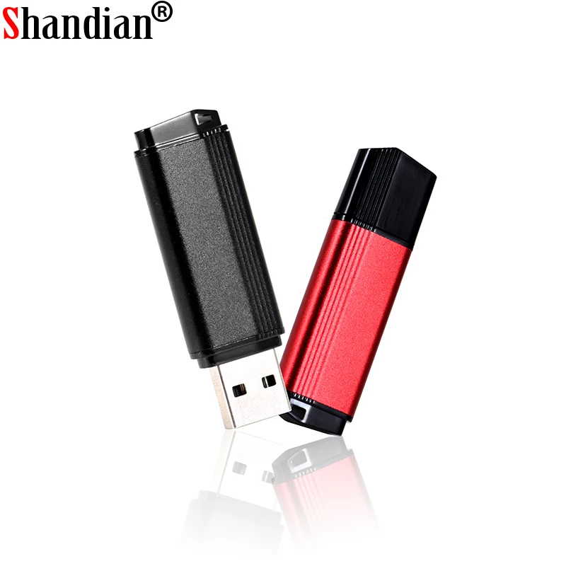 SHANDIAN водонепроницаемый USB флеш накопитель 128 ГБ 64 32 16 8 4 Гб|USB флэш-накопители| |