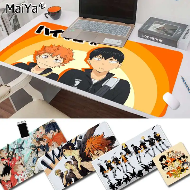 Maiya горячая Распродажа Аниме Haikyuu натуральный каучук игровой коврик для мыши