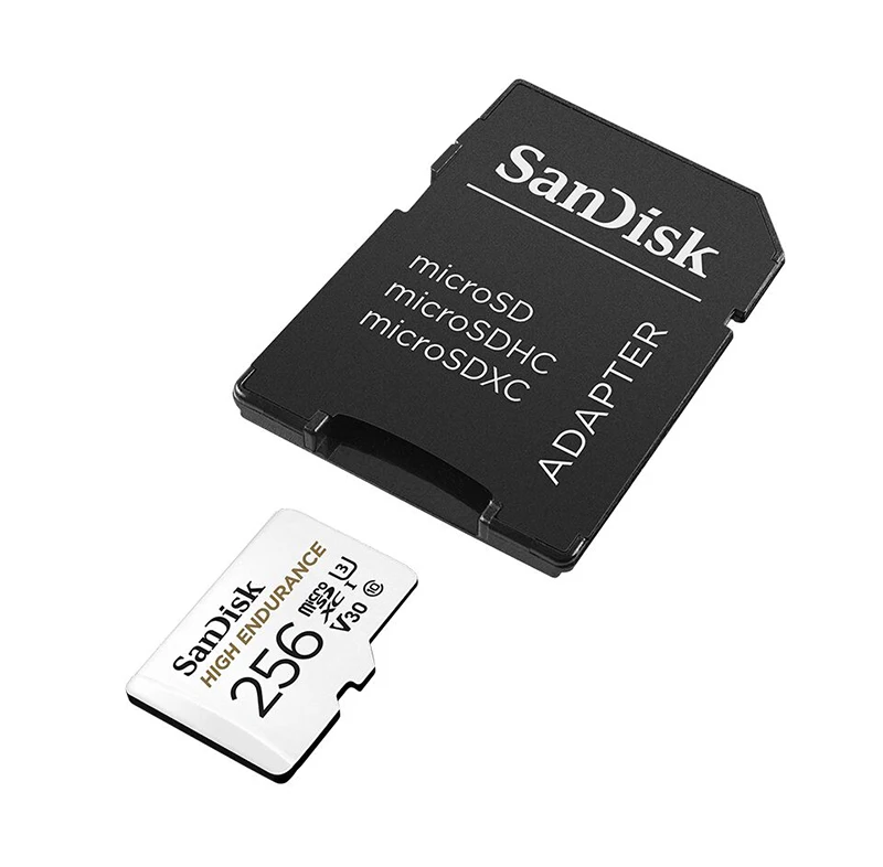 SanDisk высокопрочная карта памяти Micro SD 128 Гб 64 ГБ 32 ГБ 256 Гб Microsd U3 V30 4K Flash MicroSD карта для монитора видео Автомобильный видеорегистратор